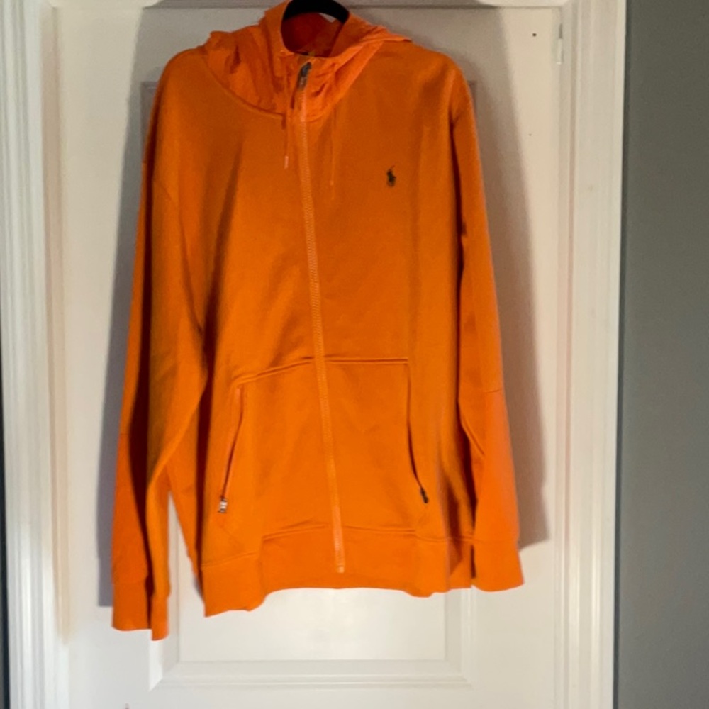 Ralph Lauren Orange Hoodie